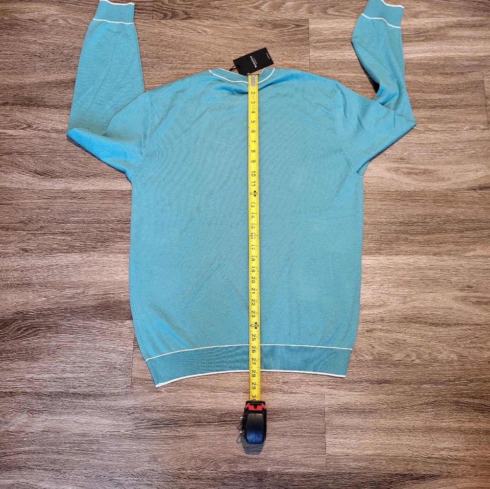Bugatchi Peacock Blue Sweater